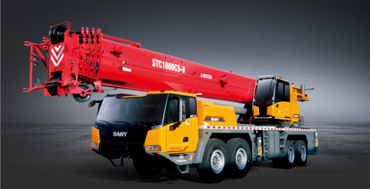 2023 Truck-Mounted Cranes, SANY, 100 ton